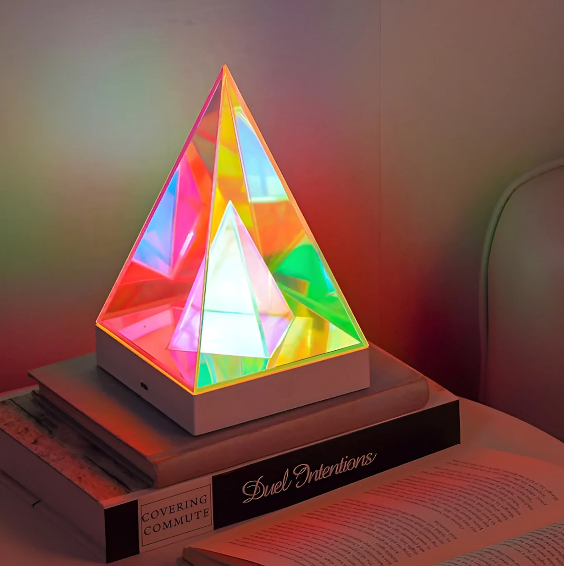 Floyd: 3D Acrylic RGB Prism Lamp