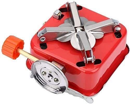 FlameX: Portable & Foldable Windproof Butane Stove for Adventures