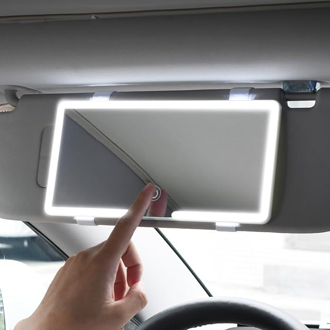 Virror: LED Visor Vanity Mirror