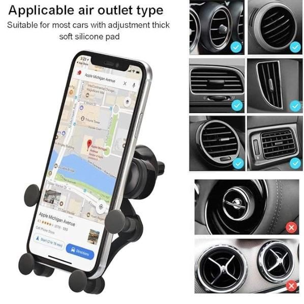 GripLock: Universal Car Phone Holder