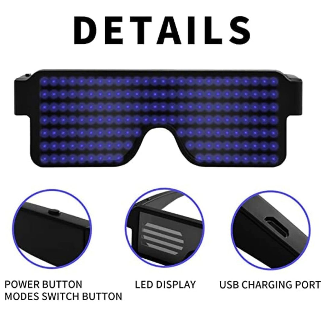 RaveX: Cool LED Party Glasses