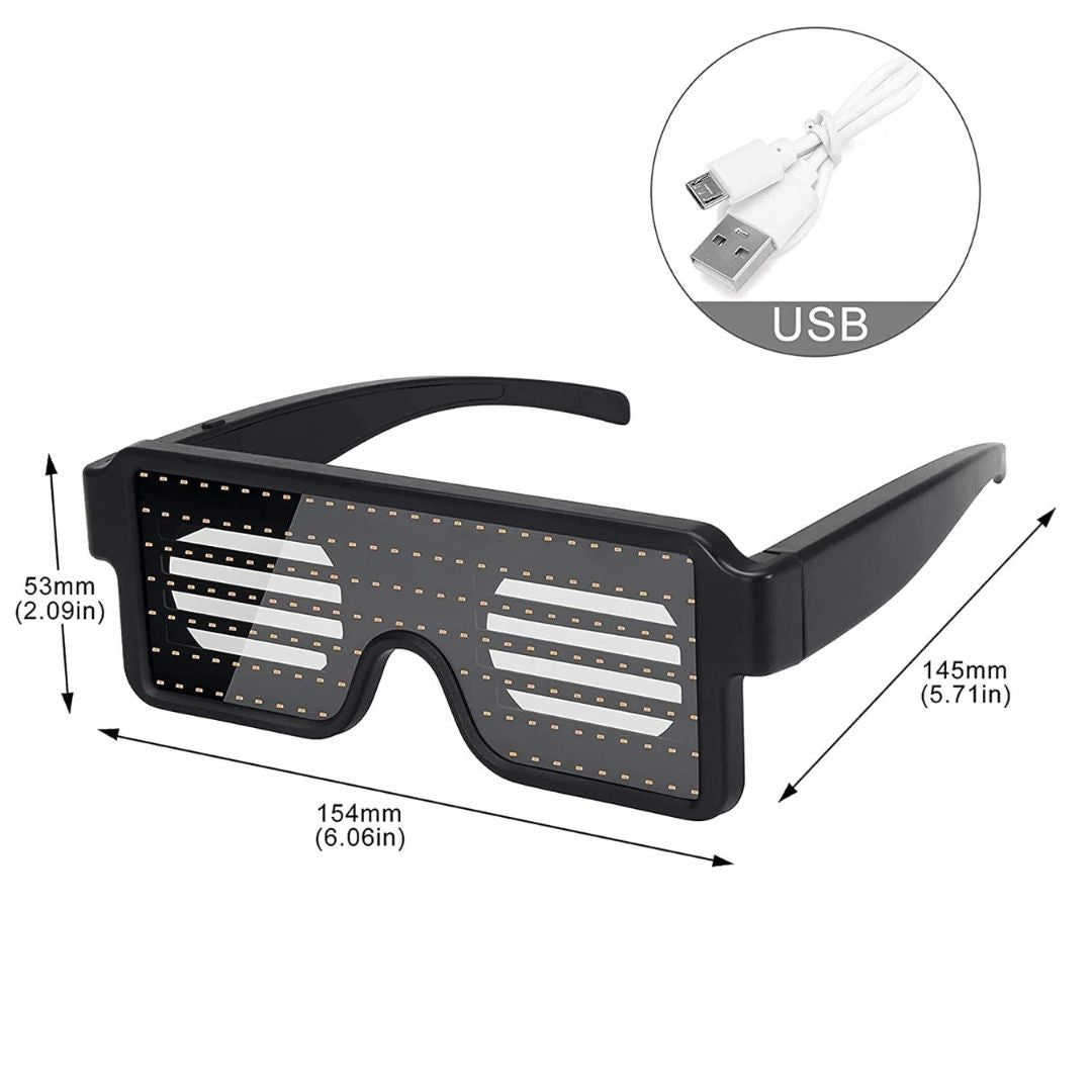 RaveX: Cool LED Party Glasses