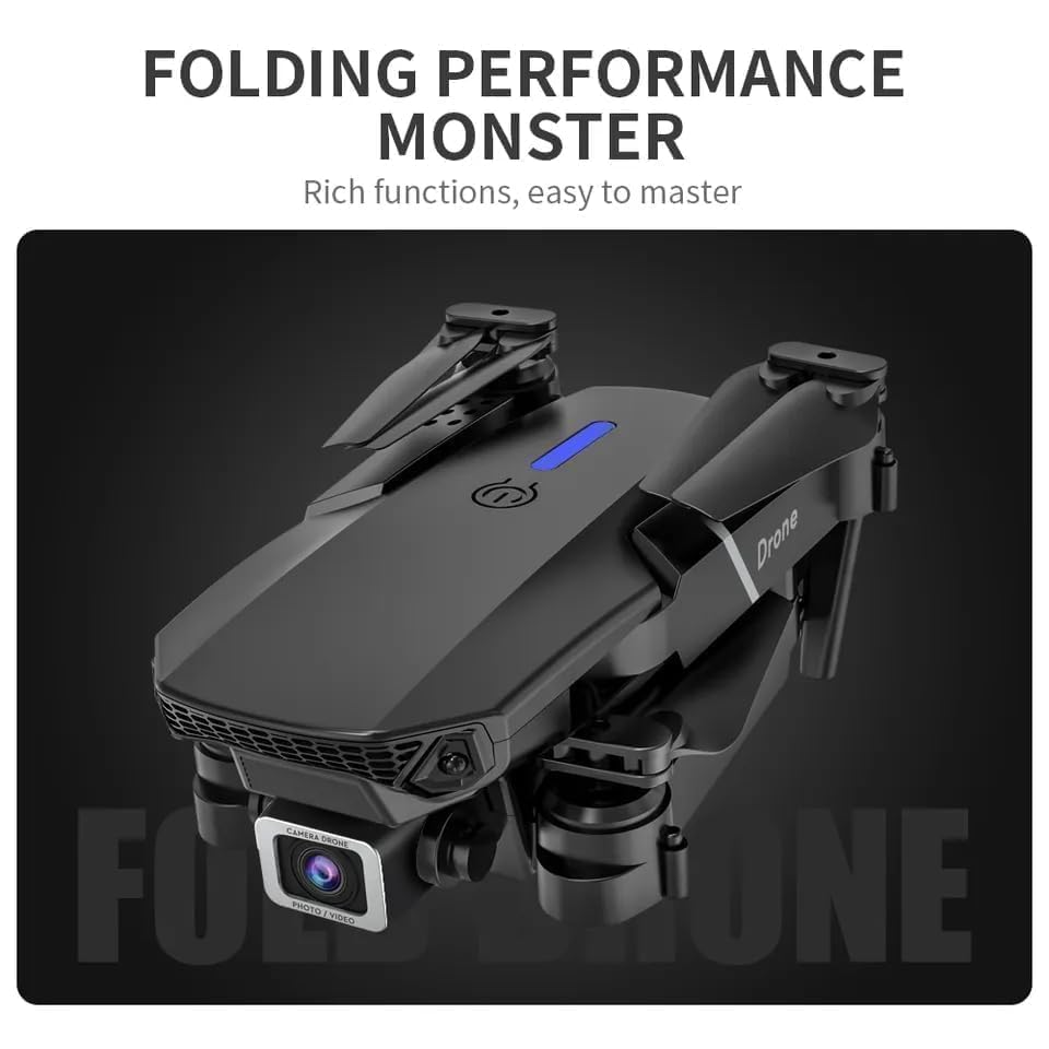 SkyMaster E88-Pro: 4K Dual-Camera Foldable Drone