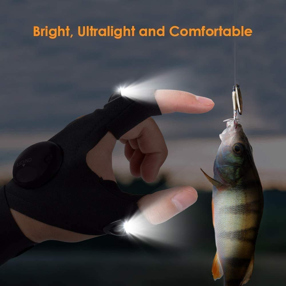 Handy: LED Flashlight Gloves for DIY Repairing & Outdoor Adventures