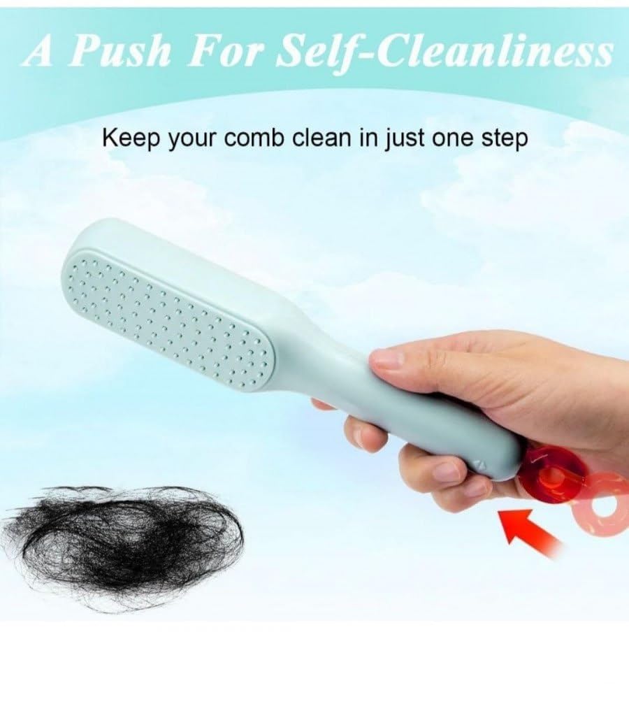 TangleFree: Self-Cleaning Hair Brush