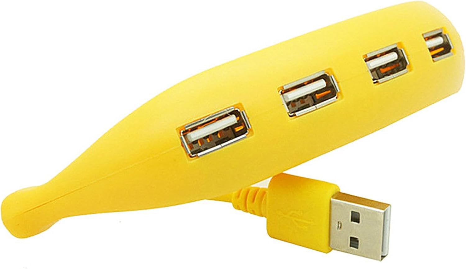 BananaHub: Quirky 4-Port USB 2.0 HUB & Extender