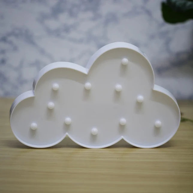 VibeCloud: Marquee LED Cloud Light