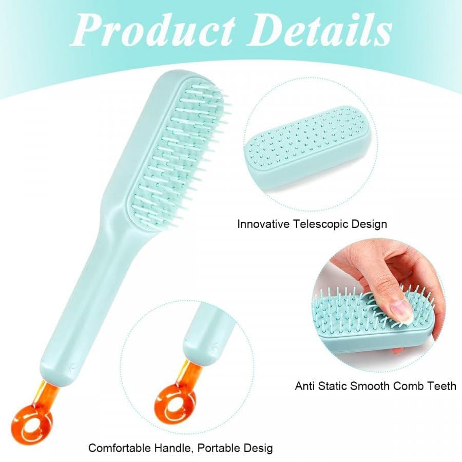 TangleFree: Self-Cleaning Hair Brush