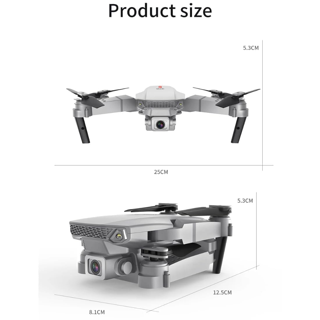 SkyMaster E88-Pro: 4K Dual-Camera Foldable Drone