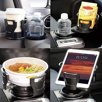 DuoHold: 2-in-1 Car Cup Holder