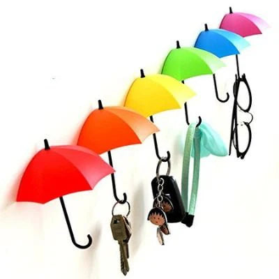 Pour: 3Pcs Umbrella Wall Hooks & Catchers