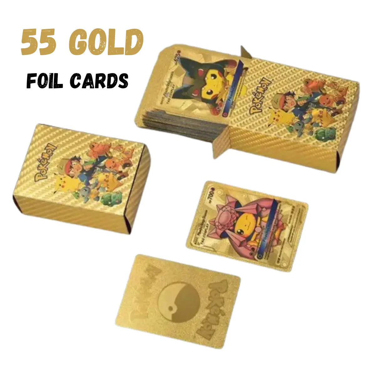 Legacy: Limited Edition Gold-Plated Pokémon Cards Deck for Core Fans