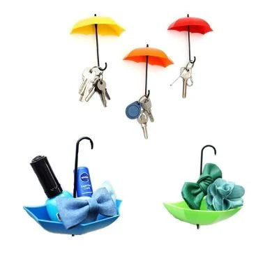 Pour: 3Pcs Umbrella Wall Hooks & Catchers