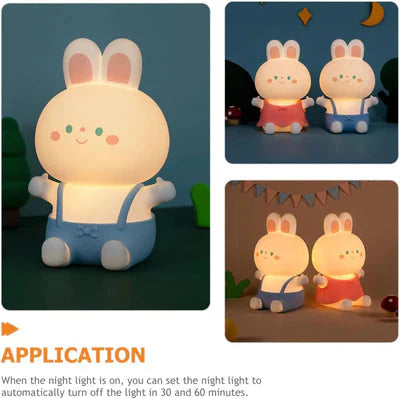 BunnyGlow: Silicone Night Lamp