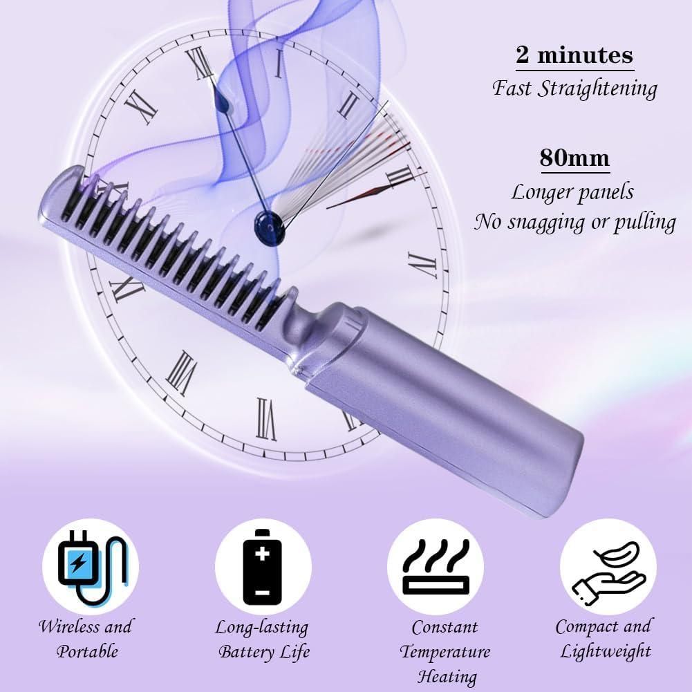 EasyStraight: Cordless Hair Comb