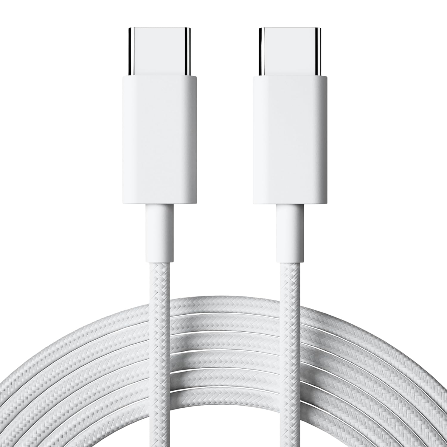 Wirex: USB-C to USB-C Fast Charging & Data Cable, Nylon Braided Cable with PD Fast Charge, High-Speed Data Sync for iPhone 16/16e/15 Series, MacBook & USB-C Devices