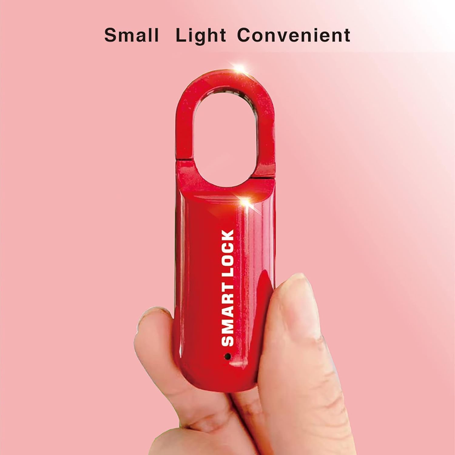 BioLock: Smart & Compact Fingerprint Lock with Durable Shell & Type-C Charging