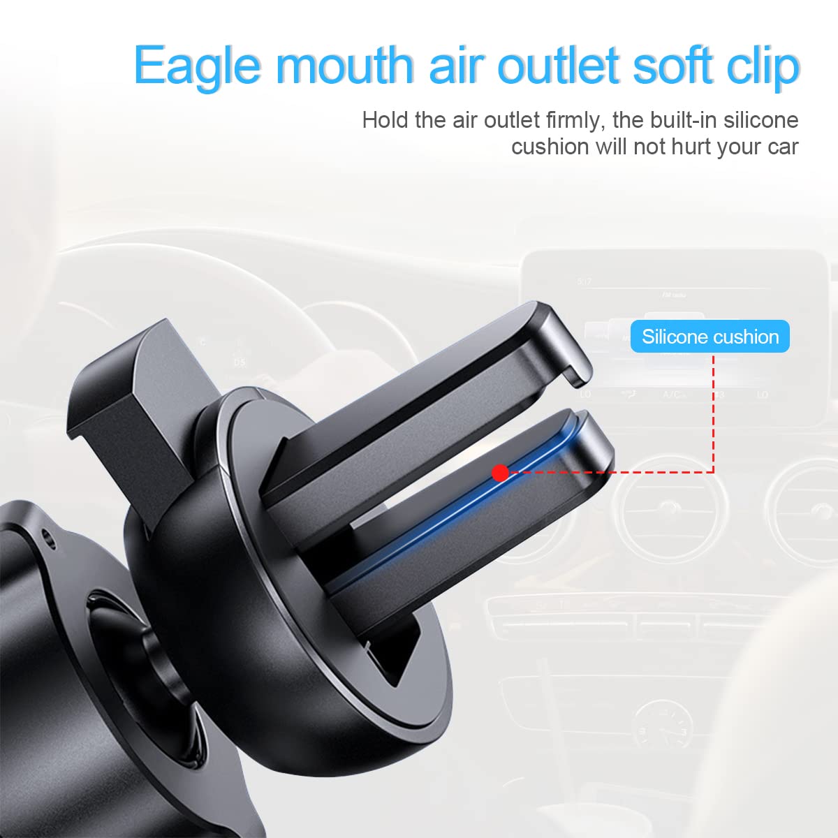 GripLock: Universal Car Phone Holder