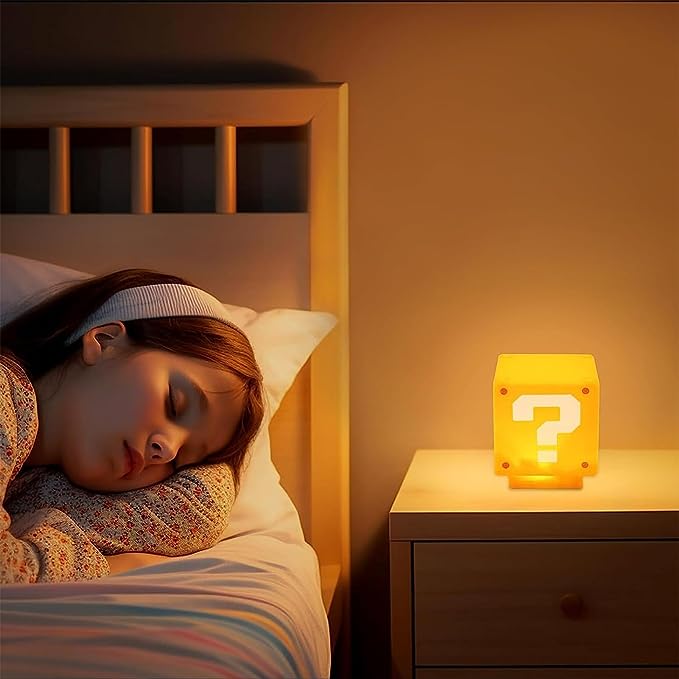 1UP: Super Mario Question Block LED Lamp