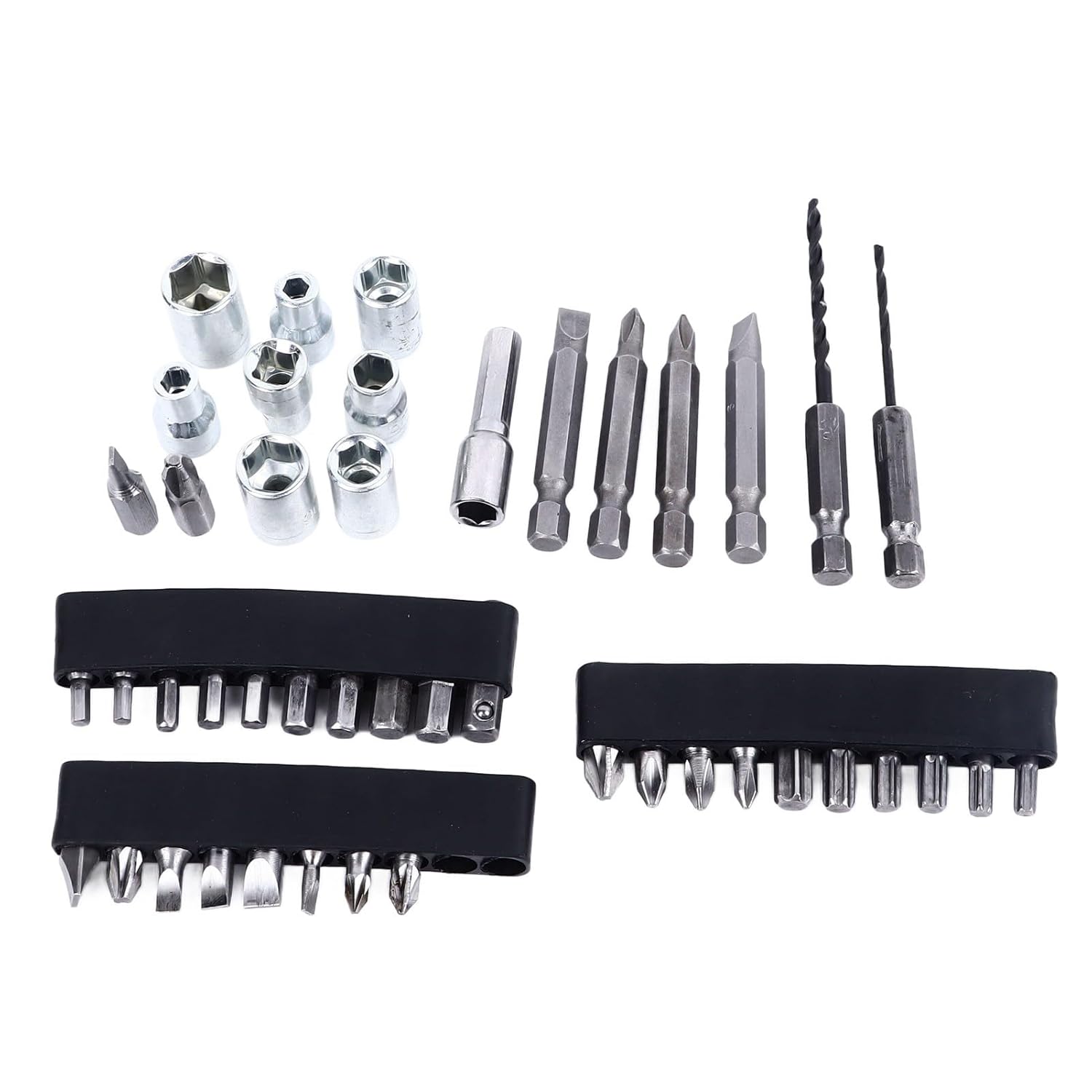 ToolKit: Cordless Electric Screwdriver Kit (47-Piece Set), 4.2V Rechargeable Portable Drill with USB Charging, 3.2Nm Torque for Home Repair & DIY