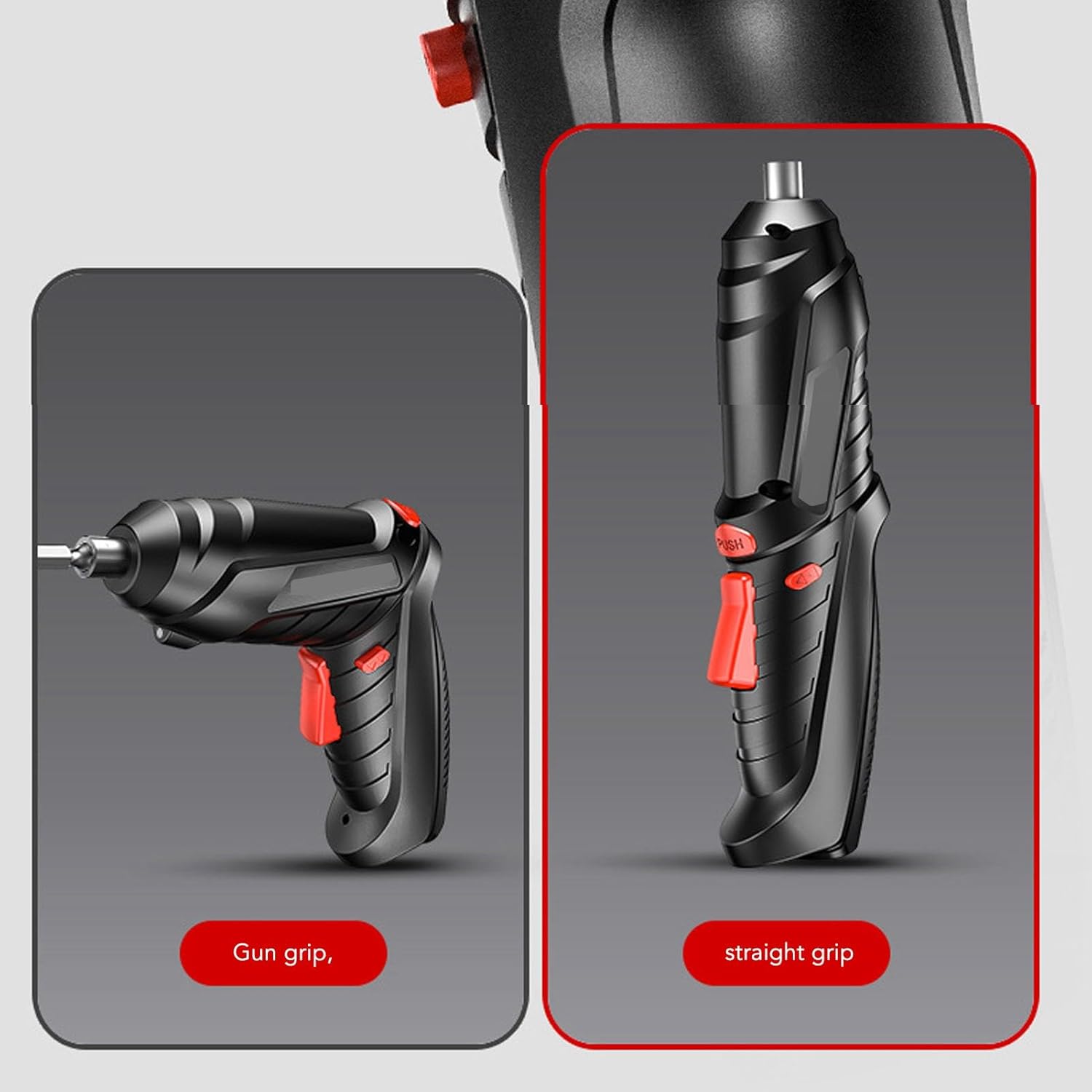 ToolKit: Cordless Electric Screwdriver Kit (47-Piece Set), 4.2V Rechargeable Portable Drill with USB Charging, 3.2Nm Torque for Home Repair & DIY