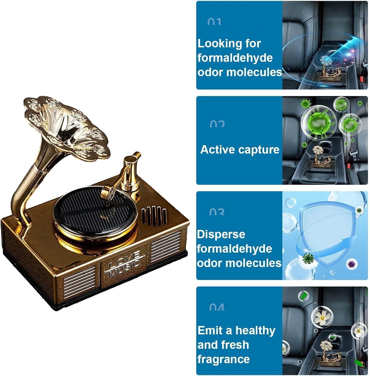 Vinyl: Vintage Phonograph Car Air Freshener