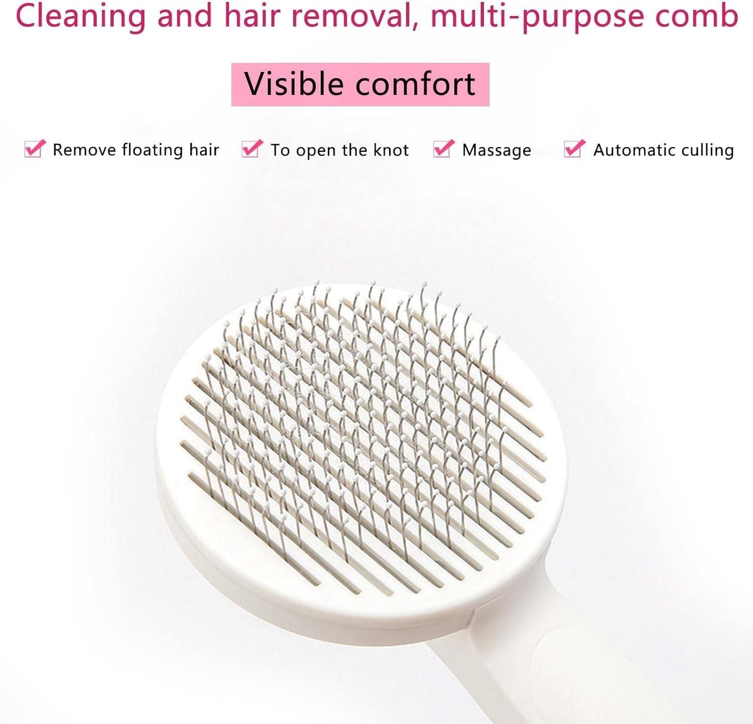 Frush: Furry Friend comb with Retractable Bristles