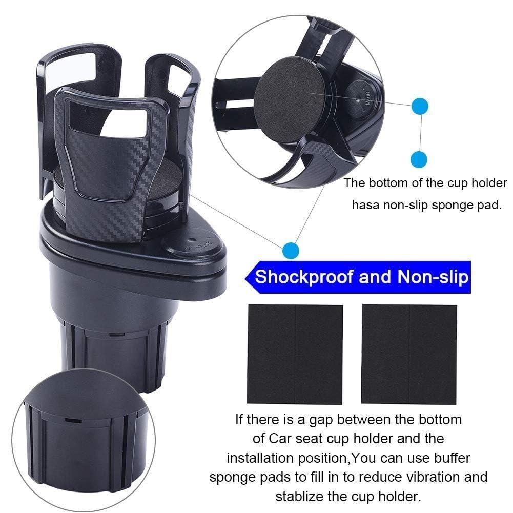 DuoHold: 2-in-1 Car Cup Holder