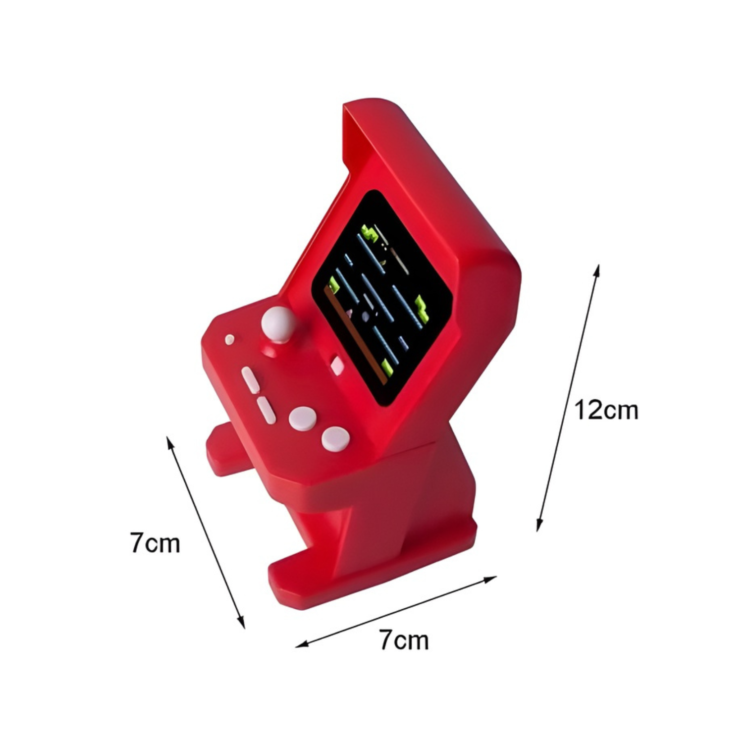 RetroJoy: Mini Arcade Handheld Console with 120 Built-in Games, Portable Retro Gaming Machine with Colour Screen, Lightweight Design & Instant Play for Kids & Adults