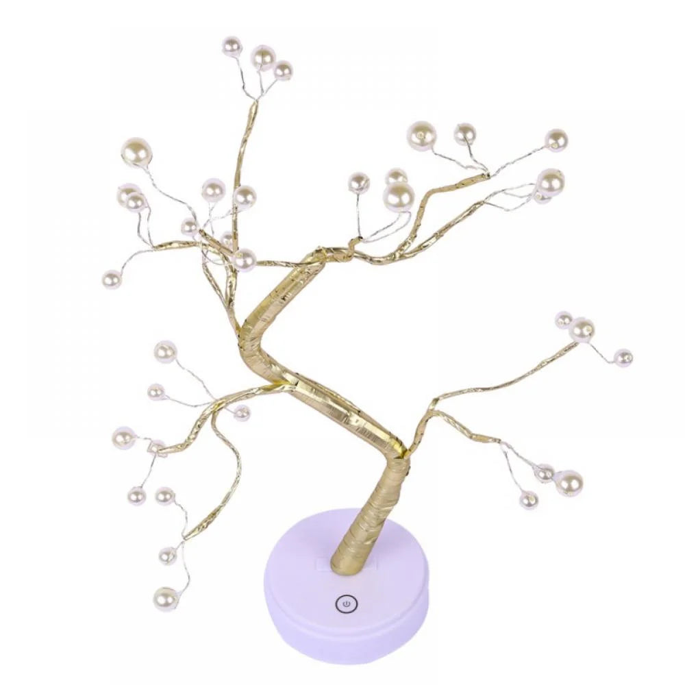 FairyTree: Cozy LED Pearl Bonsai