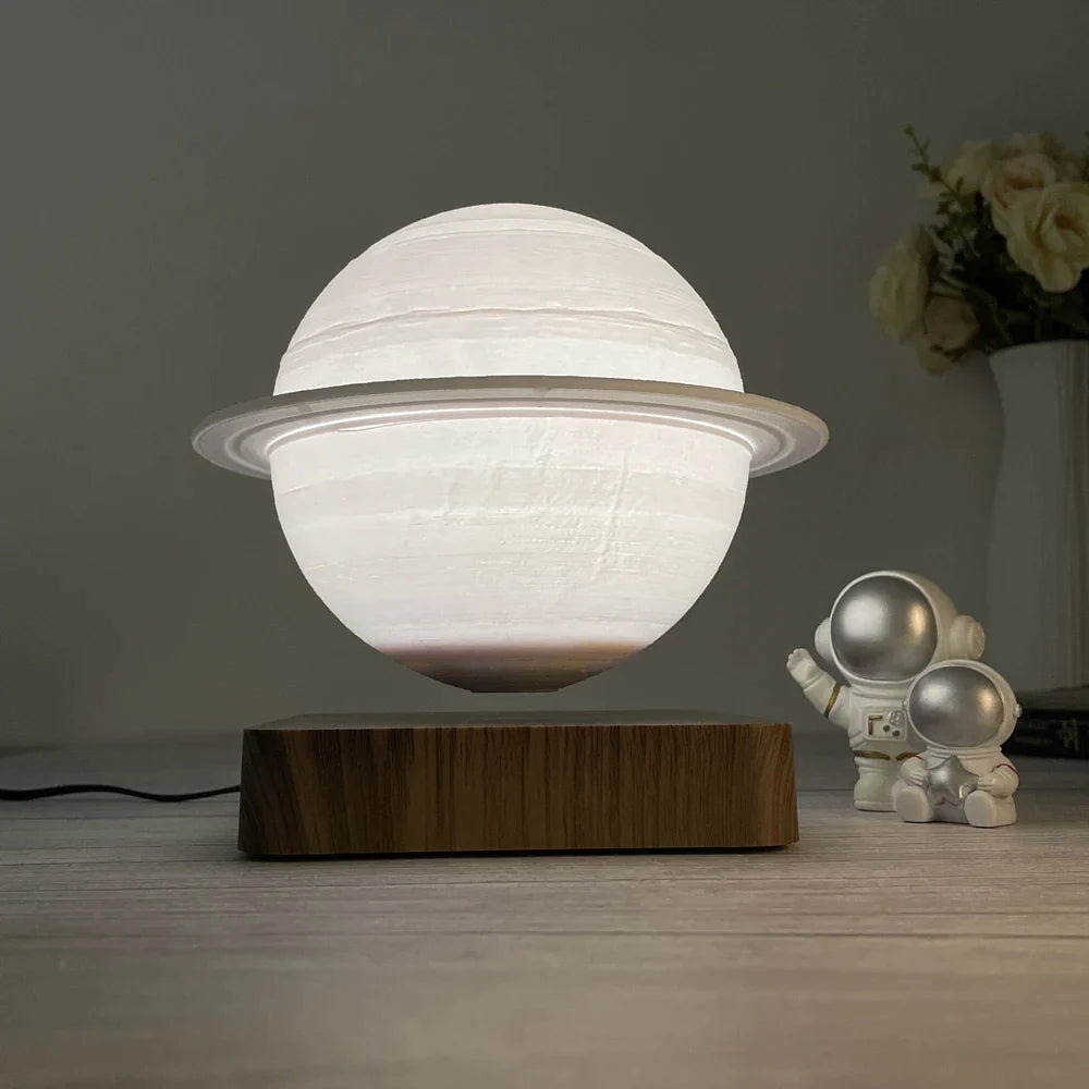 Elysium: Floating Saturn Lamp