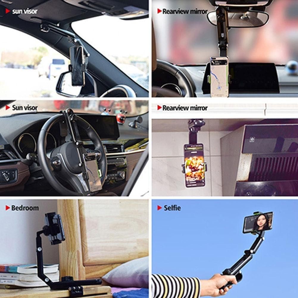 MultiHold: Rotatable & Retractable Car Phone Holder