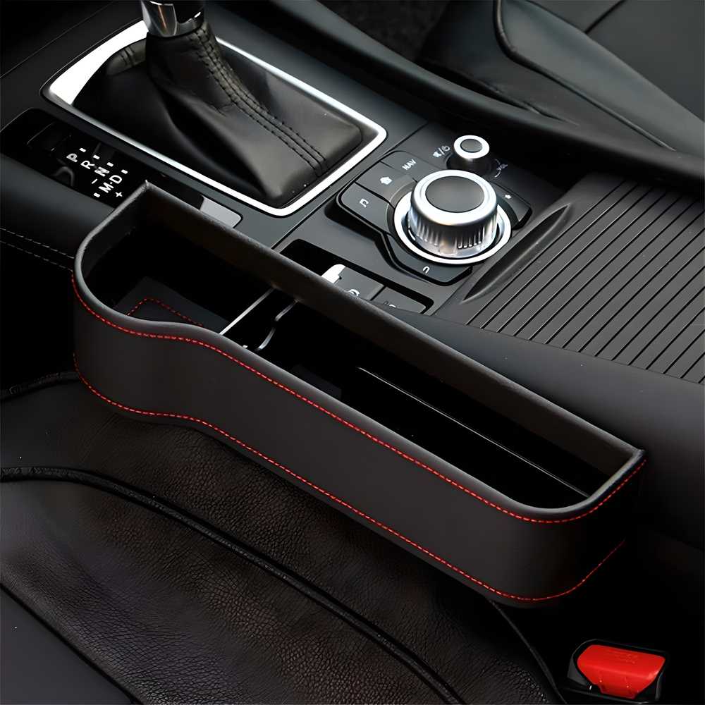 CarPocket: PU Leather Car Seat Organizer