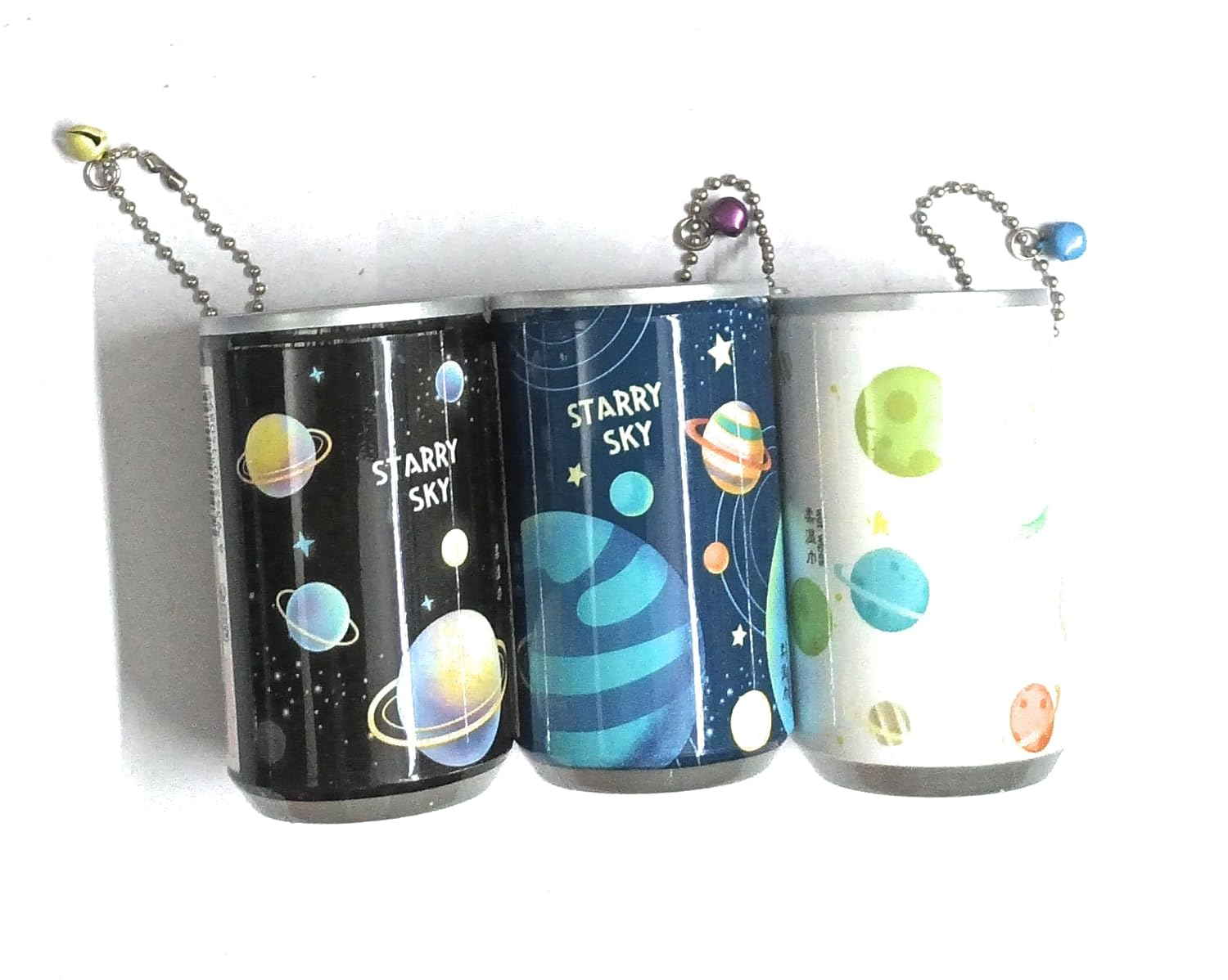 Woopy: Cute Themed Wet Wipes in A Can with Keychain (Set of 2)