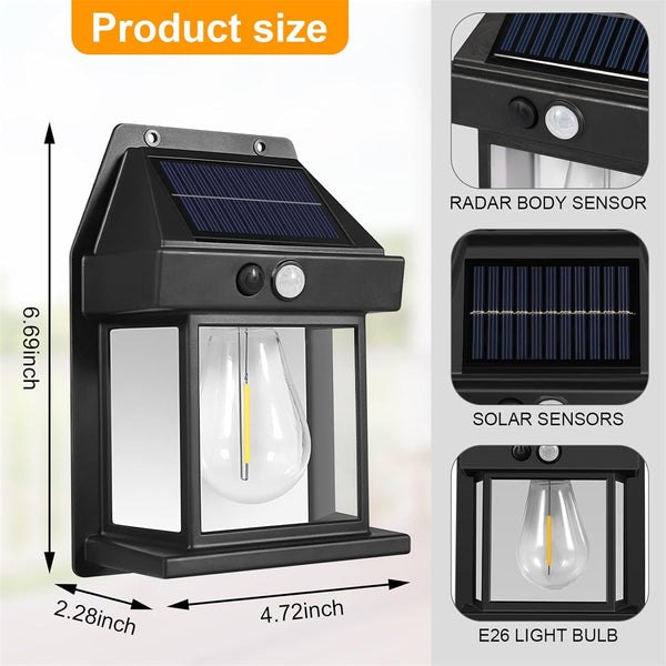 EcoGlow: Motion Solar Bulb