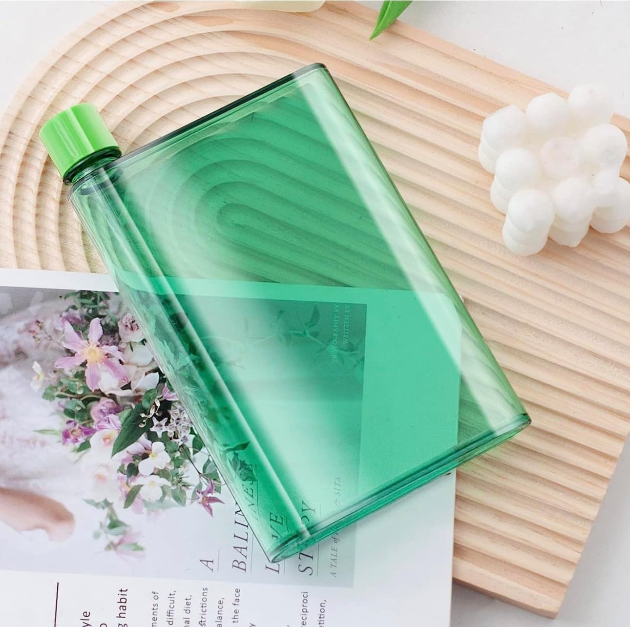 SlimSip: Ultra Slim A5 Memo Bottle (420ml)