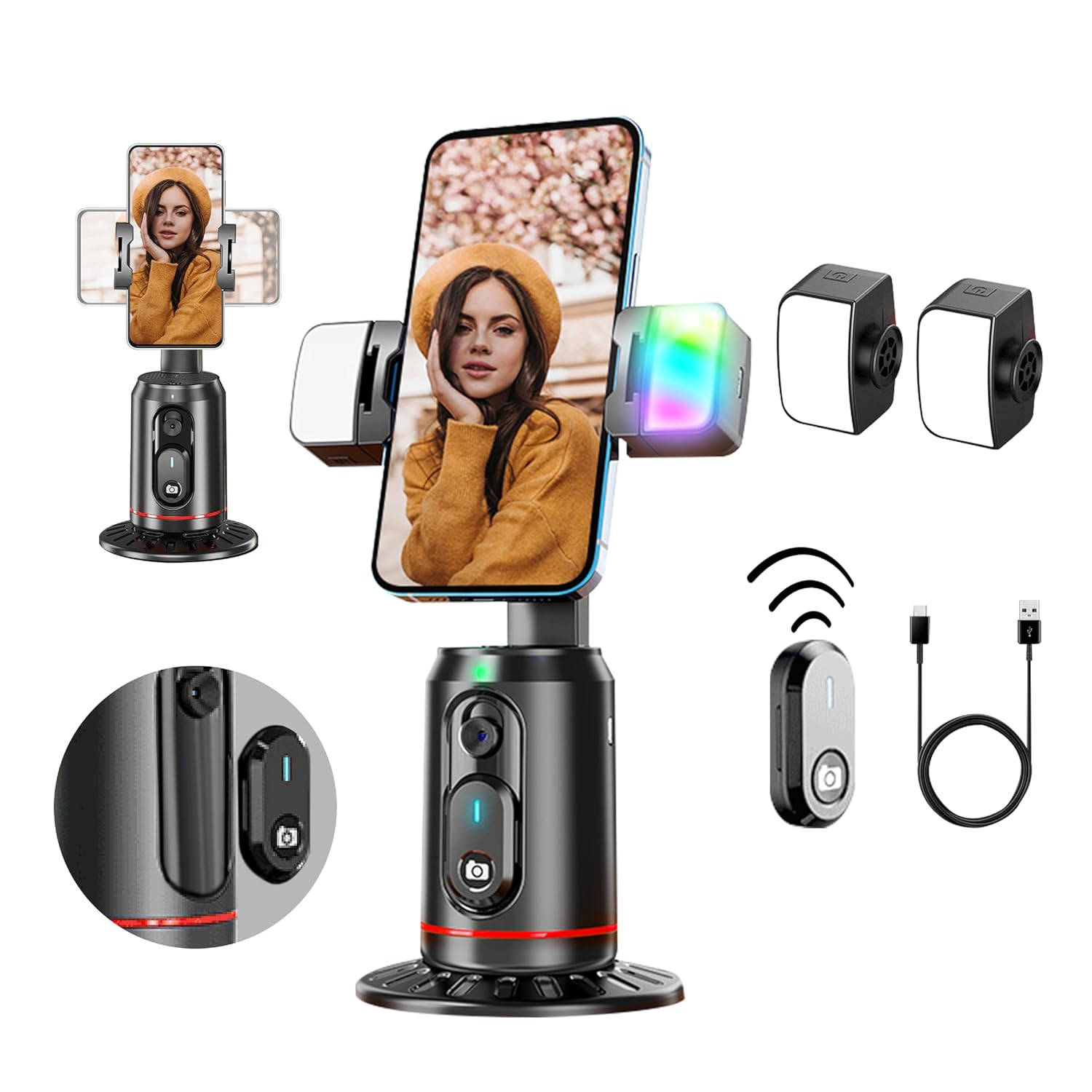 Create360: Face Tracking Phone Holder