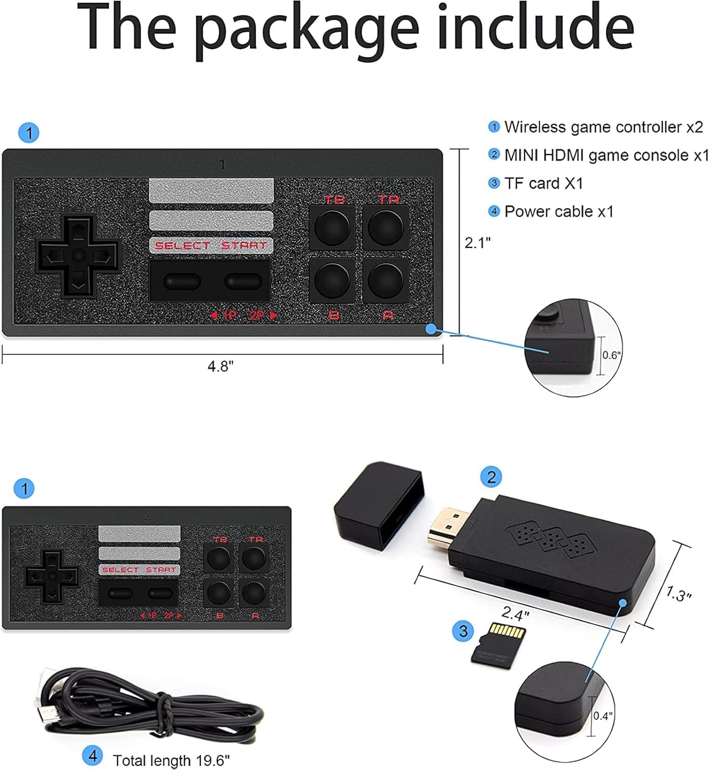 RetroTV: Ultimate 90s Retro Game Stick (HDMI)