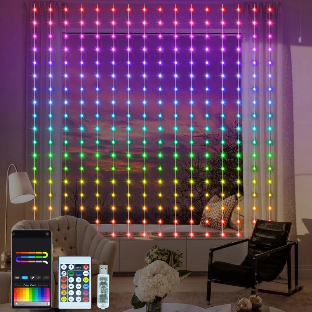 Pixelo: Smart ARGB Curtain Light