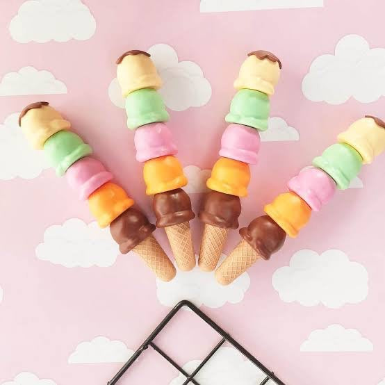 Shweet Shweet: Ice Cream-Themed Stackable Highlighter Set – Fun & Colorful Mi