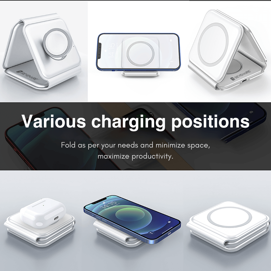 MagTrio: 3-in-1 Wireless Charger