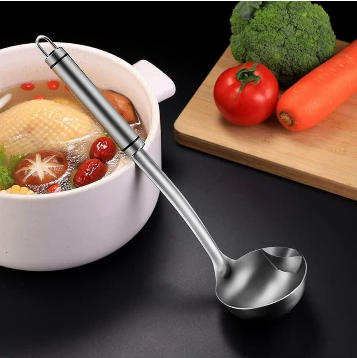 OilFree: Stainless Steel Separator Spoon