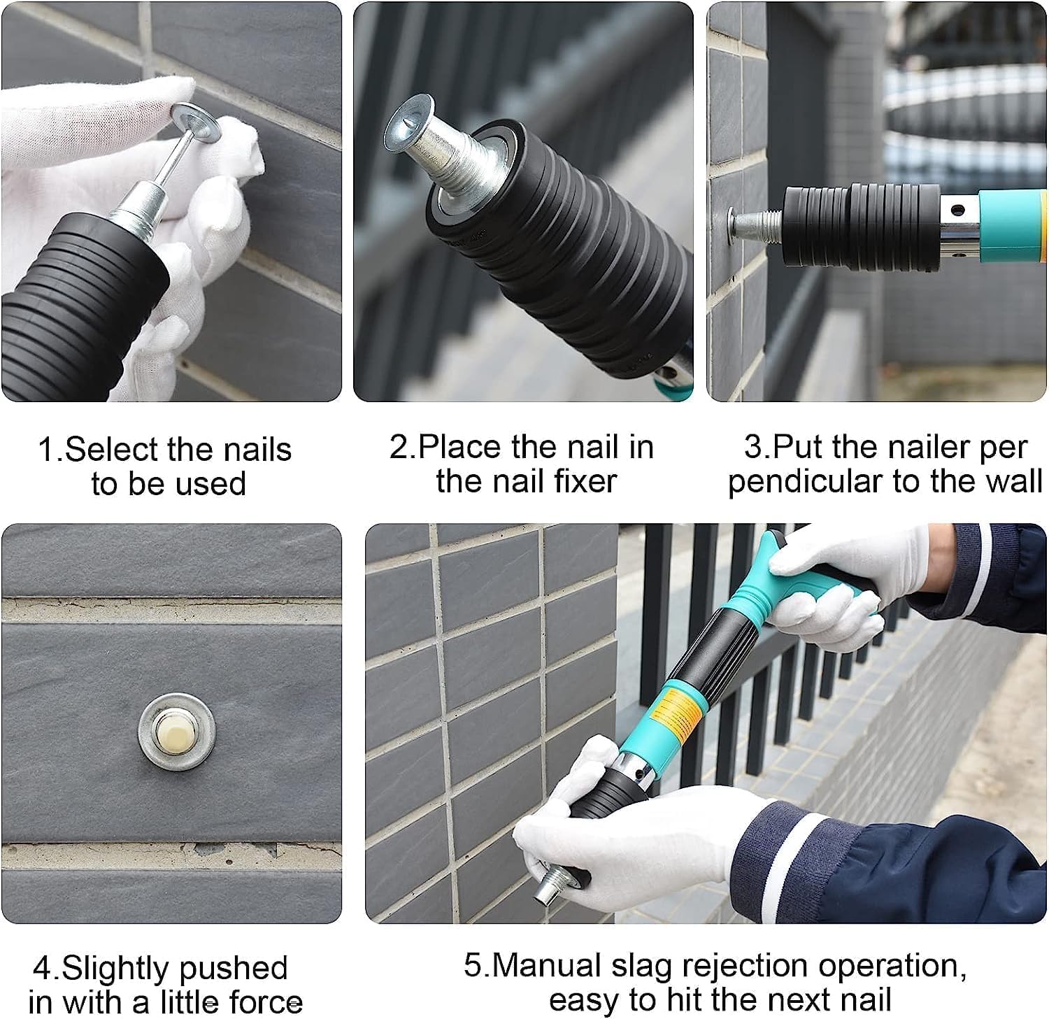 Shooter: Adjustable Concrete Nail Gun