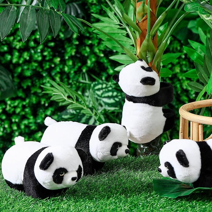 SnugBoo: Cute Panda Slap Bracelet, Soft Cuddly Wrist Hug Toy for Kids & Cute Aesthetics, Perfect Gift for Birthdays, Christmas & Surprise Gifts