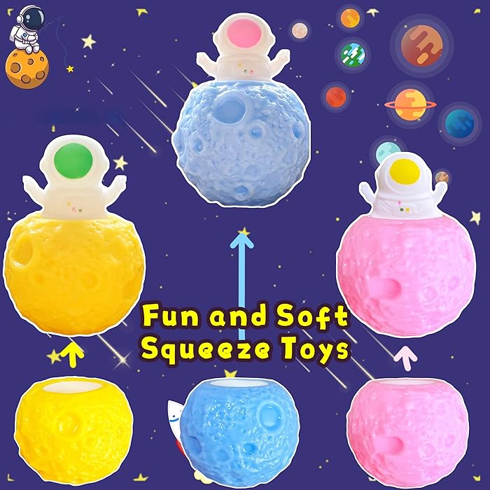 Yeet: Space Explorer PopUp Squeeze Toy | Fidget Toy