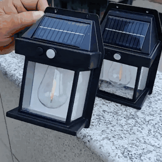 EcoGlow: Motion Solar Bulb