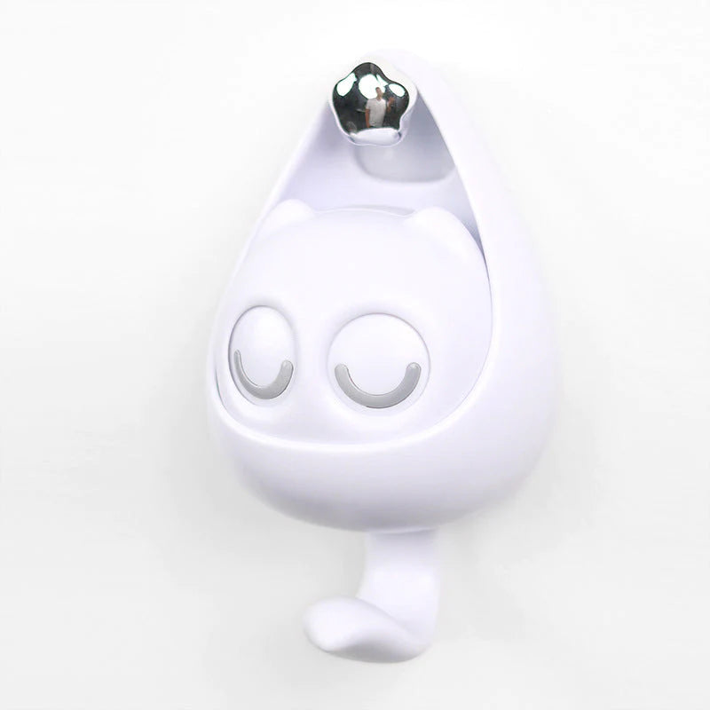 Meowook: Cute Cat Blinking Eye Wall Hook