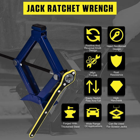 LiftMate: Car Jack & Lug Rachet Wrench Set