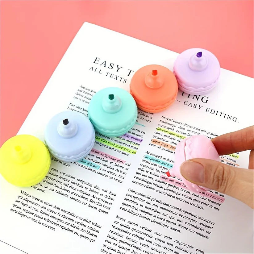 Macaron: Pastel 6 Highlighter Set