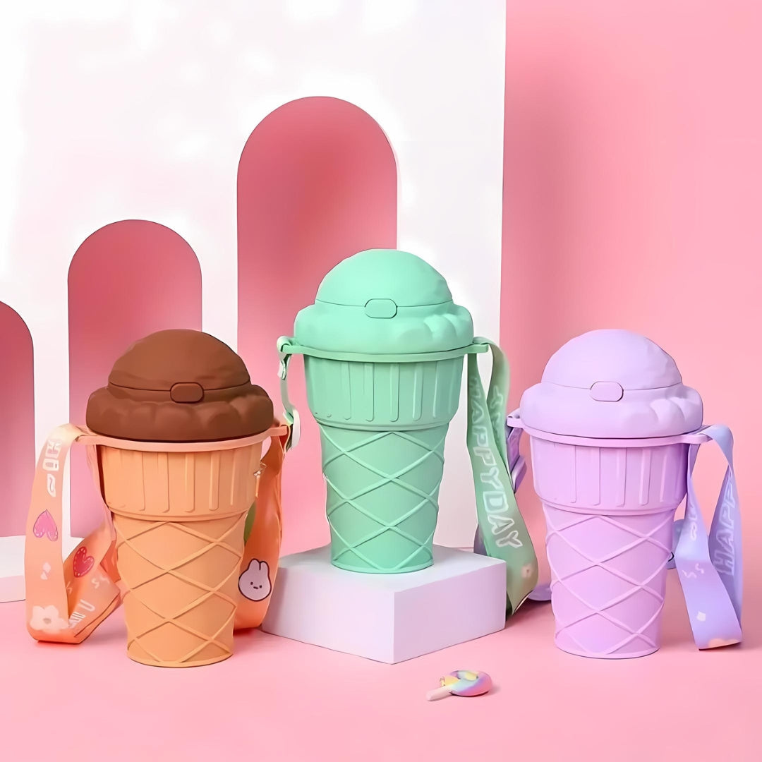 Sippy: Cute Ice-Cream Sipper Bottle